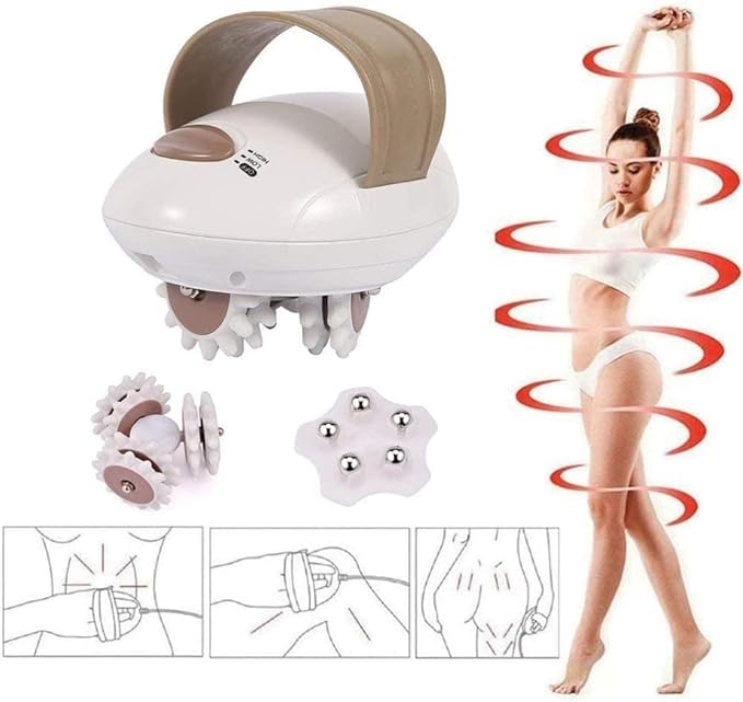 Buy Now 3D Electric Mini Massager, Full Body Slimmer Massage Anti-Ce...