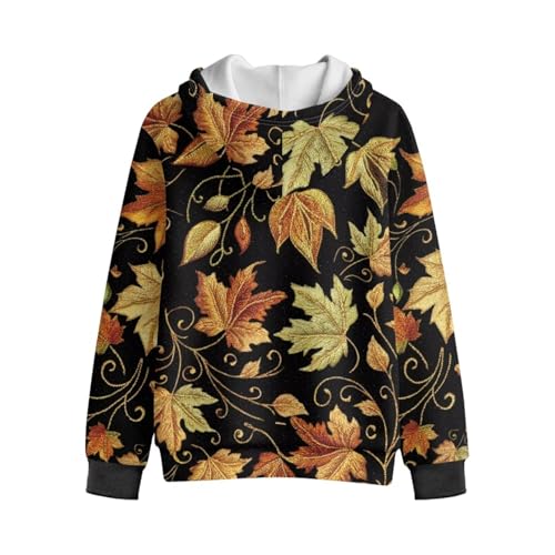 Boy's Fleece Hoodies with Long Sleeve, Lightweight Hooded Sweatshirt Casual Jacket, Zipper Up Sweatshirt for Kids2