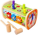Lernen im Spaß: Untersuchungen zeigen, dass das Lernen durch Spielen ein wichtiger Teil der Entwicklung eines Kindes ist. Sie können Kindern helfen, viele verschiedene Fähigkeiten zu erlernen, z. B.: Problemlösung und Lernen von Ursache und Wirkung, Entwicklung fein- und grobmotorischer Fähigkeiten, Förderung ihrer Kreativität und Vorstellungskraft, Entdeckung ihrer Unabhängigkeit und ihres positiven Selbstwertgefühls.