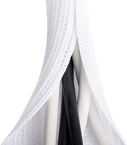 6.6ft - 4/5 inch Cable Sleeve Organize - Black