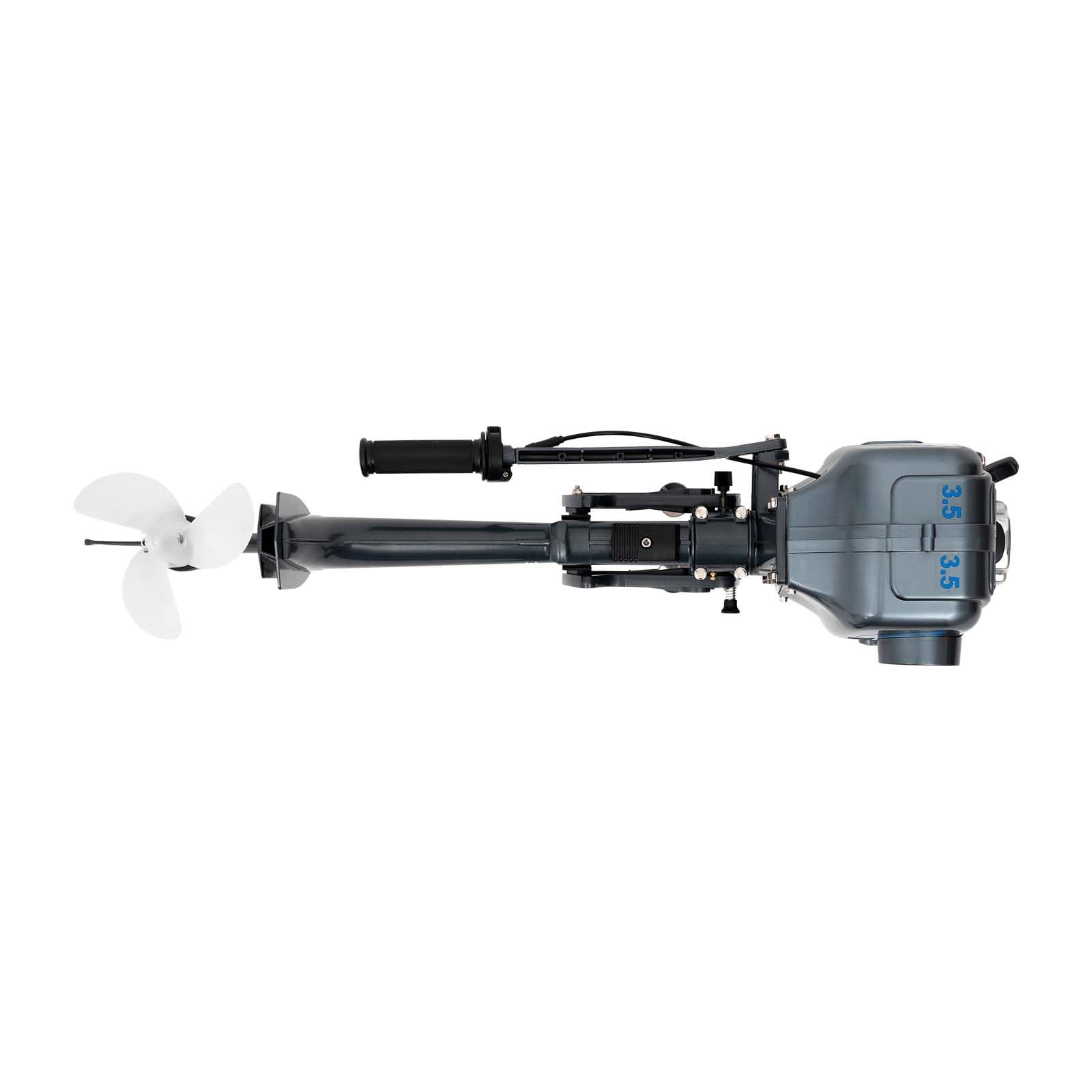Motor fueraborda de 2 tiempos, 3,5 CV, 4000-5000r/min, encendido CDI