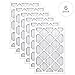AIRX WICKED CLEAN AIR. HEALTH 14x25x1 MERV 13 Pleated Air Filter - Made in the USA - Box of 6