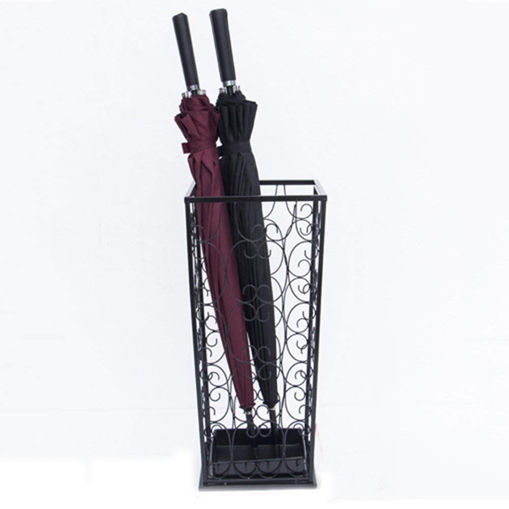 FCXWEVR Iron Umbrella Holder Stand Stylish Storage Rack for Home Hotel Lobby Foyer & Entryway Durable Umbrella Shelf for nizing & Displaying Umbrellas