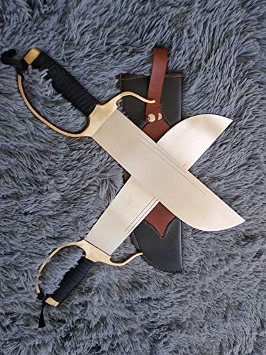 Lin Sword,Wing Chun Eight Cut Knife,Stainless Steel Blade,Leather...