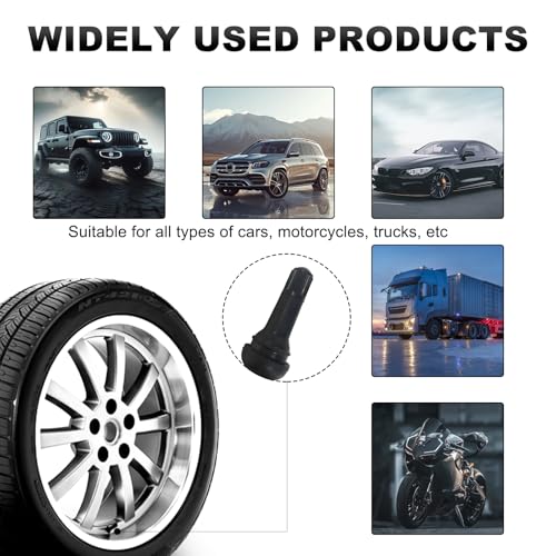 Image of Yourkar Valve Stem Installer Tool, Tire Valve Stem Puller Tool Single Dual Head Valve Core Remover, Tire Repair Tool Set with Valve Cores Valve Stem Replacement, Car Accessories