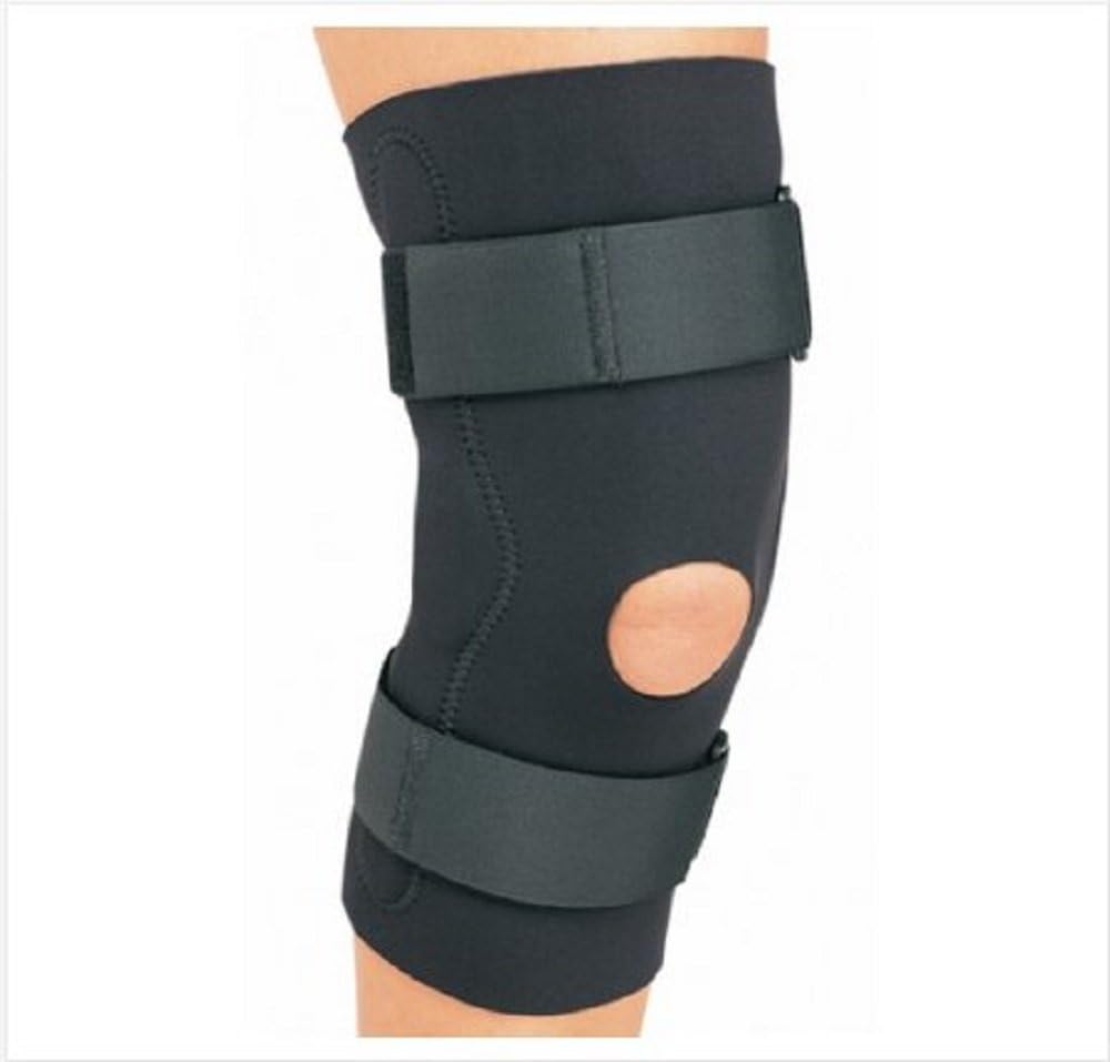 ProCare Hinged Knee Brace (Large 1/8" Thickness w/Universal Buttress)