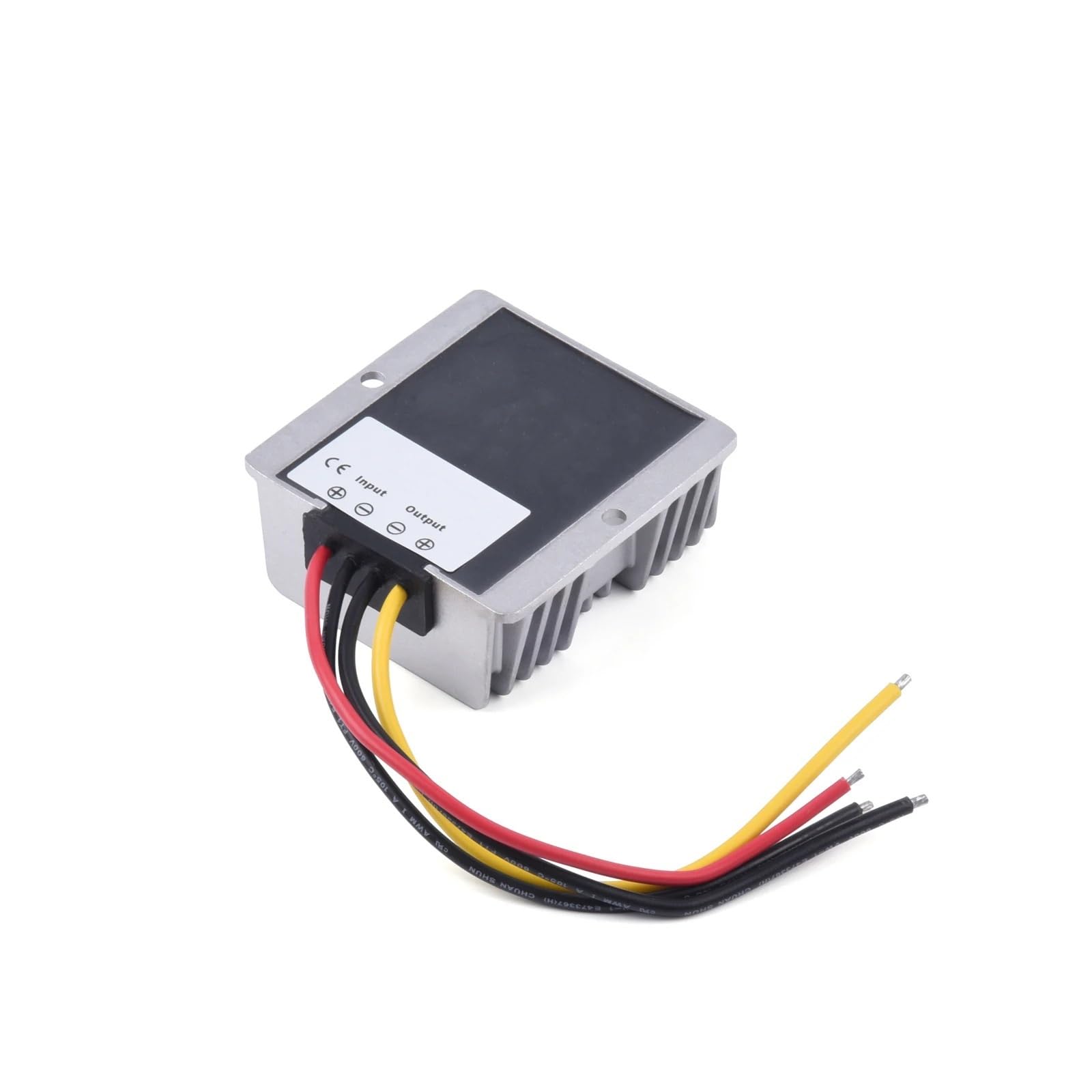 Przetwornica prądu stałego 60-72 V na 12 V/13,8 V/19 V/24 V (1 sztuka), 5A/10A/15 A, regulator obniżenia napięcia, wodoszczelny, do samochodów osobowych (15 A, 12 V-60 V do 24 V)