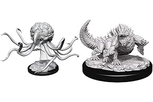 D&D Nolzur's Marvelous Miniatures Grell & Basilisk