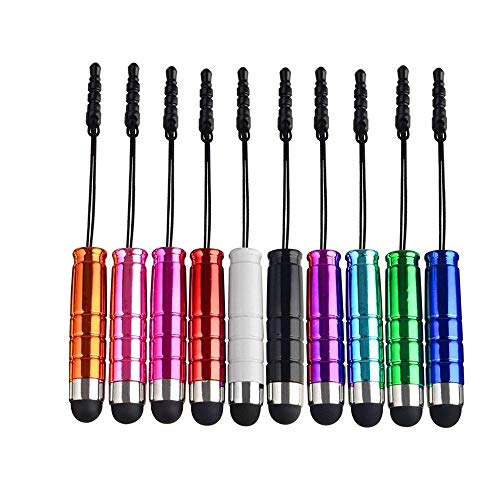 10x Stylet capacitif Mini écran Tactile en métal Stylet Stylet Tablette PC pour Smartphone Nouveau publié et populaireAttractif