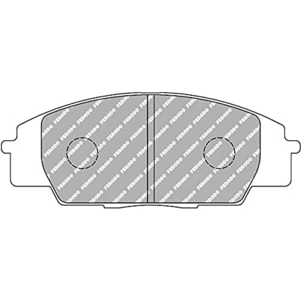 Brake pads FCP1444H FERODO RACING for HONDA S2000 CIVIC VII Hatchback