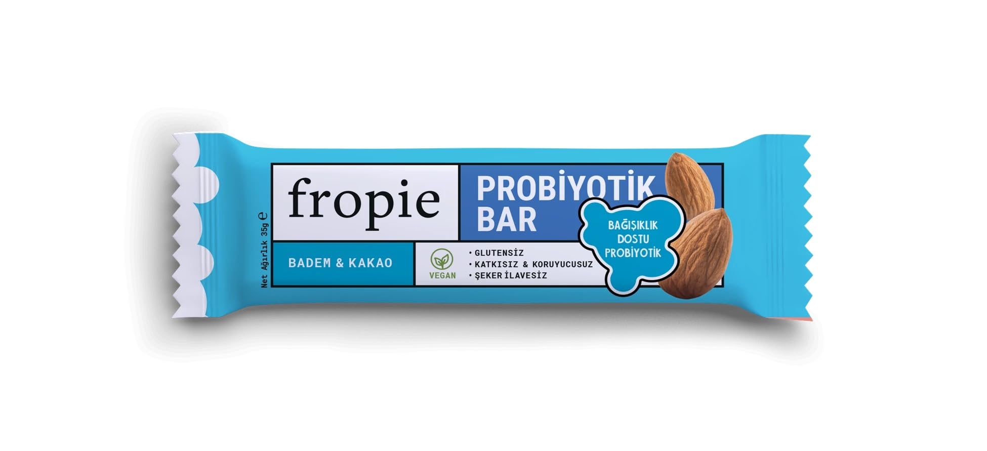 Fropie Probiyotik Bar - Badem & Kakao