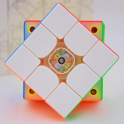 Miniatura 2 de Bukefuno QY Tornado V3 M 3x3 Flagship Magnetic Speed Magic Cube QY Toys Man Tornado V3M 3x3x3 Rompecabezas de cubos sin calcomanías (núcleo