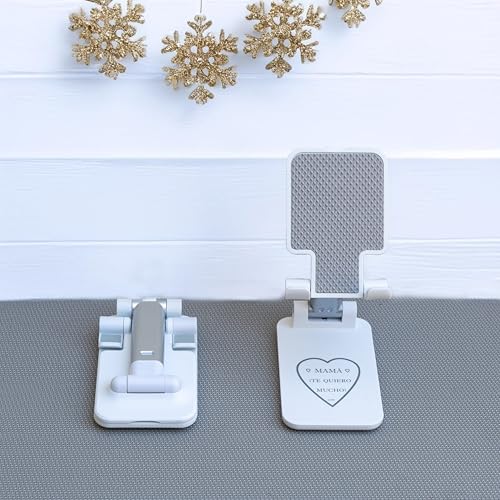 Liiisi Soporte Movil Regalos Dia De La Madre, Soporte Movil Mesa para Móvil y Tablet: Regalo para...