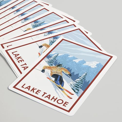 Juego de 52 Cartas Poker Lake Tahoe Nevada miniatura 5