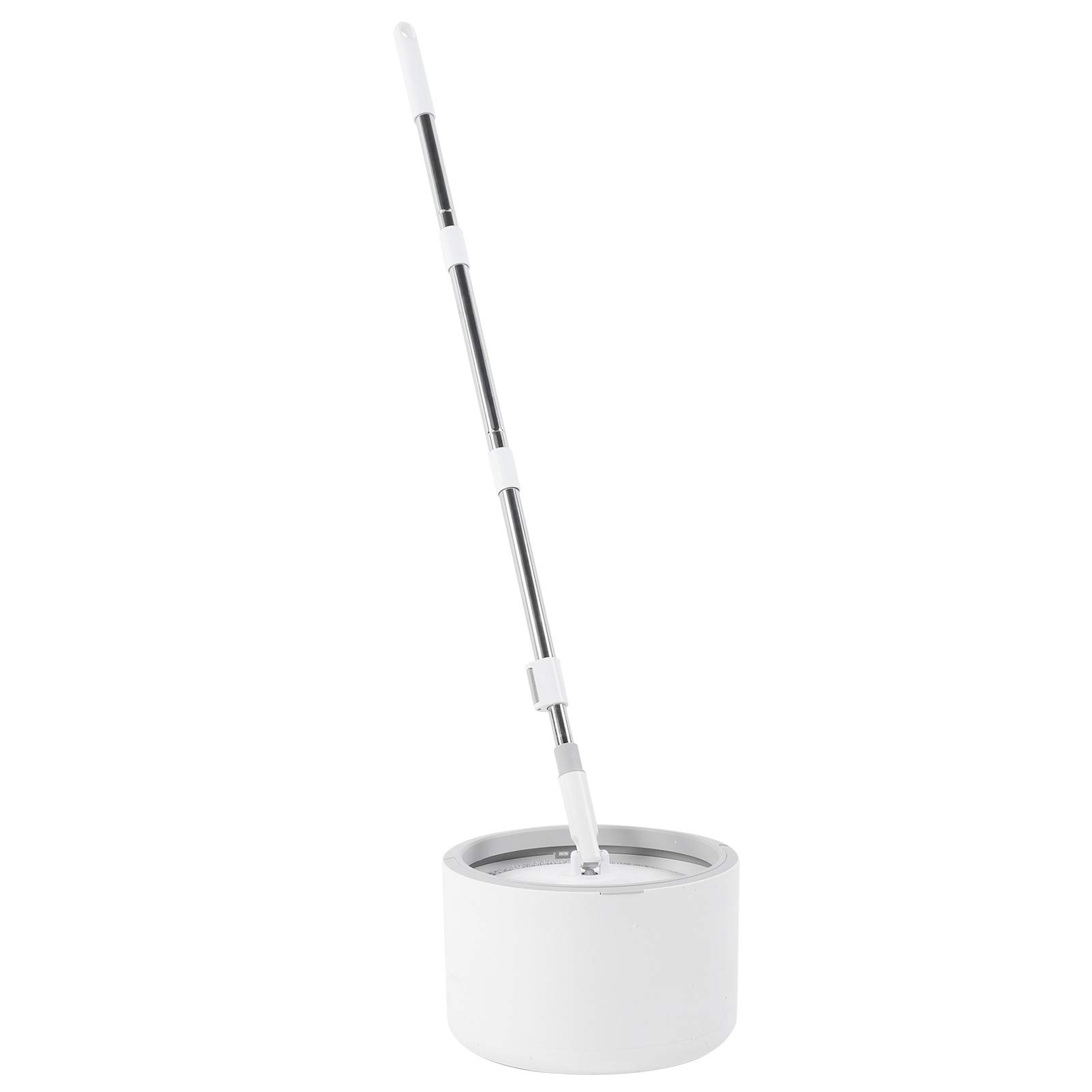 Mopa automática de lavado de manos con cubo, mopa de microfibra giratoria de 360 grados para limpieza de suelos del hogar