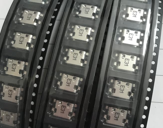 Wiring Connecting Terminals - 50pcs,100pcs/lot Type C Micro USB Connector for ZTE C2016 W2016 Replacement - (Color: 50pcs)