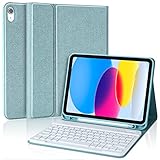 iPad 10th Gen 10.9" 2022 Case with Keyboard, Keyboard Case for iPad 10.9" 10th Gen, Detachable Penci