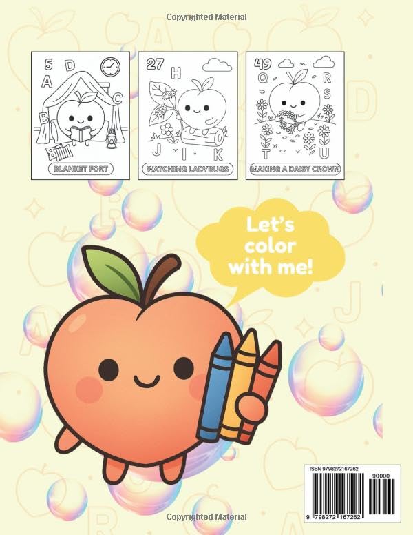 FIZZY PEACH COLORING BOOK image 3