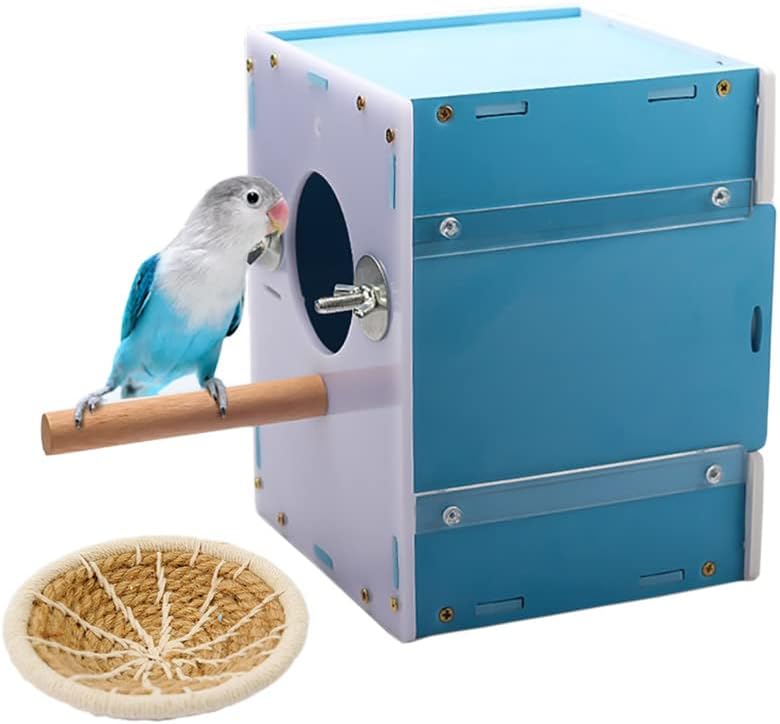 オウムの飼育箱 鳥小屋のインキュベーターは セキセイインコ シャクヤクのオウム フィンチなどの小鳥に適しています オカメインコ 小さな お気にいる 青 オウムの飼育箱 鳥小屋のインキュベーターは セキセイインコ シャクヤクのオウム フィンチなどの小鳥に適しています オカメインコ 小さな お気にいる 青