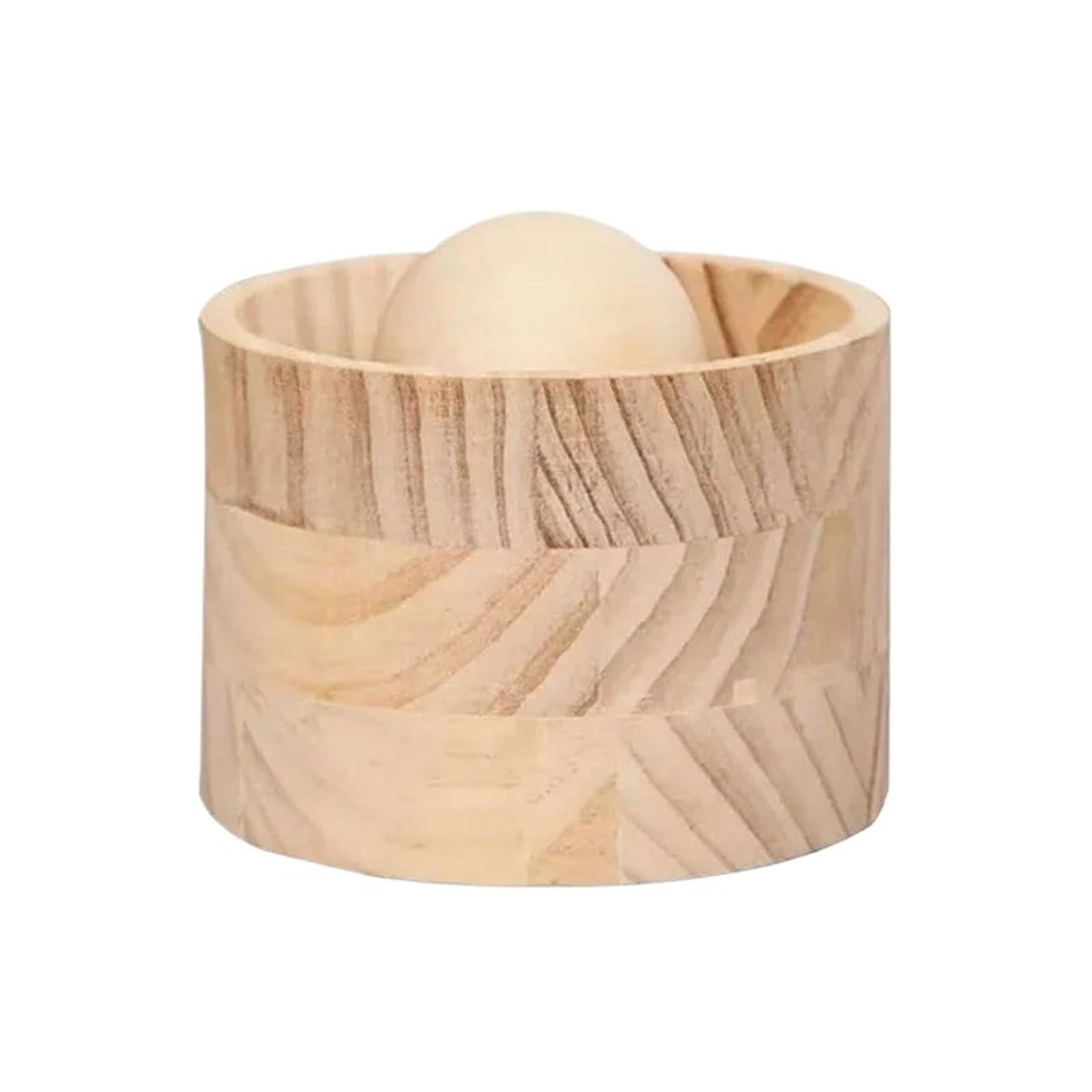LCANALLYMS Dumpling maker, Wooden Dumpling Press Tool Wood Maker and Ball Manual Dough Skin Presser Hand Pie Rolling Wrapper