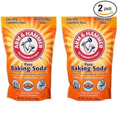 Arm & Hammer, Pure Baking Soda 3.5 lb. Stand-Up Bag
