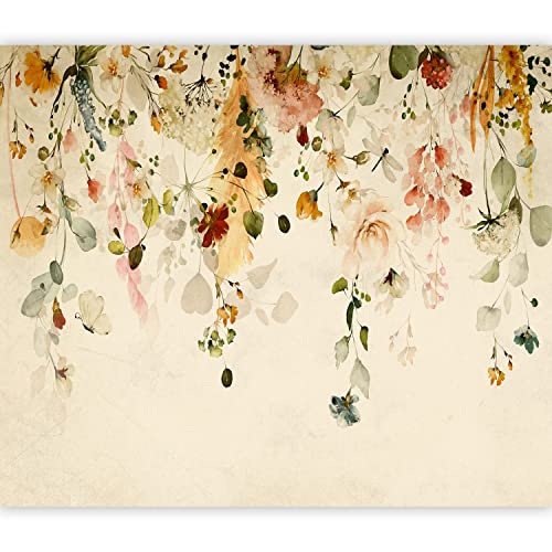 murando Fotomurales Flores 400x280 cm XXL Papel pintado tejido no tejido Decoración de Pared decorativos Murales moderna de...