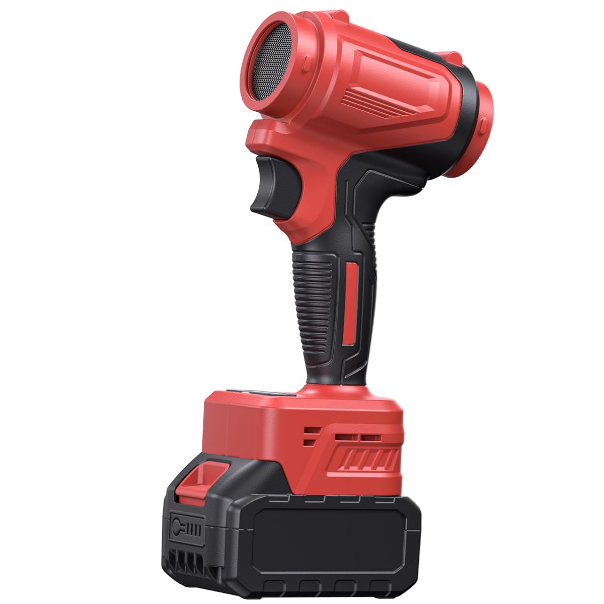 High Volume Compressed Air Duster Compatible with Milwaukee 18V Battery - 3 Speeds, 150000RPM Brushless Motor Air Blowers for PC Keyboard, Lawn Patio Care, Blowing Leaves,Snow, Ideal Gift (No Battery)