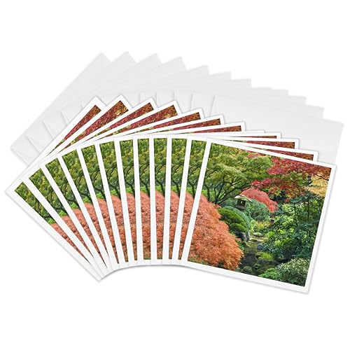 Danita Delimont ? ���{�뉀 ? �č��|�[�g�����h�A�I���S���B�A�B���{�뉀 ? us38 bja0658 ? �W�F�C���Y�E�M�������[ ? �O���[�e�B���O�J�[�h Set of 12 Greeting Cards