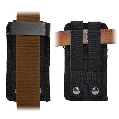 Clakit Strappack Clip-On Pouch For Radio & Gps (Black) Backpack Attachment For Hunters, First Responders, Public Safety, Hikers And Travelers #TOP3