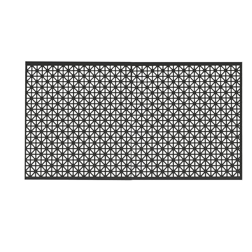 Image of M-D Building Products 56006 12 in. x 24 in. x .020 in. Black Aluminum Sheet Union Jack