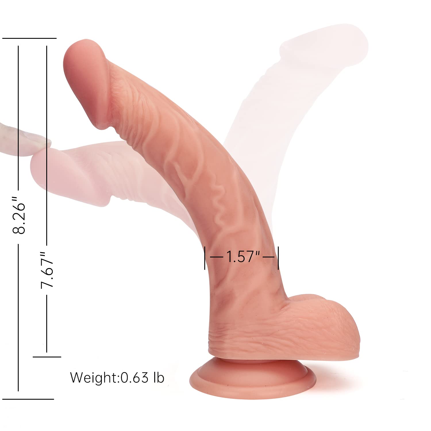 Strap on Dildo anale con imbracatura regolabile Plug anale rimovibile per lesbiche Uomini Donne Masturbazione Coppie Sex Toy