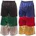 Up2date Fashion Men's 6 Satin Boxer Shorts Combo Pack, Six Boxers, Style MSC-6B01