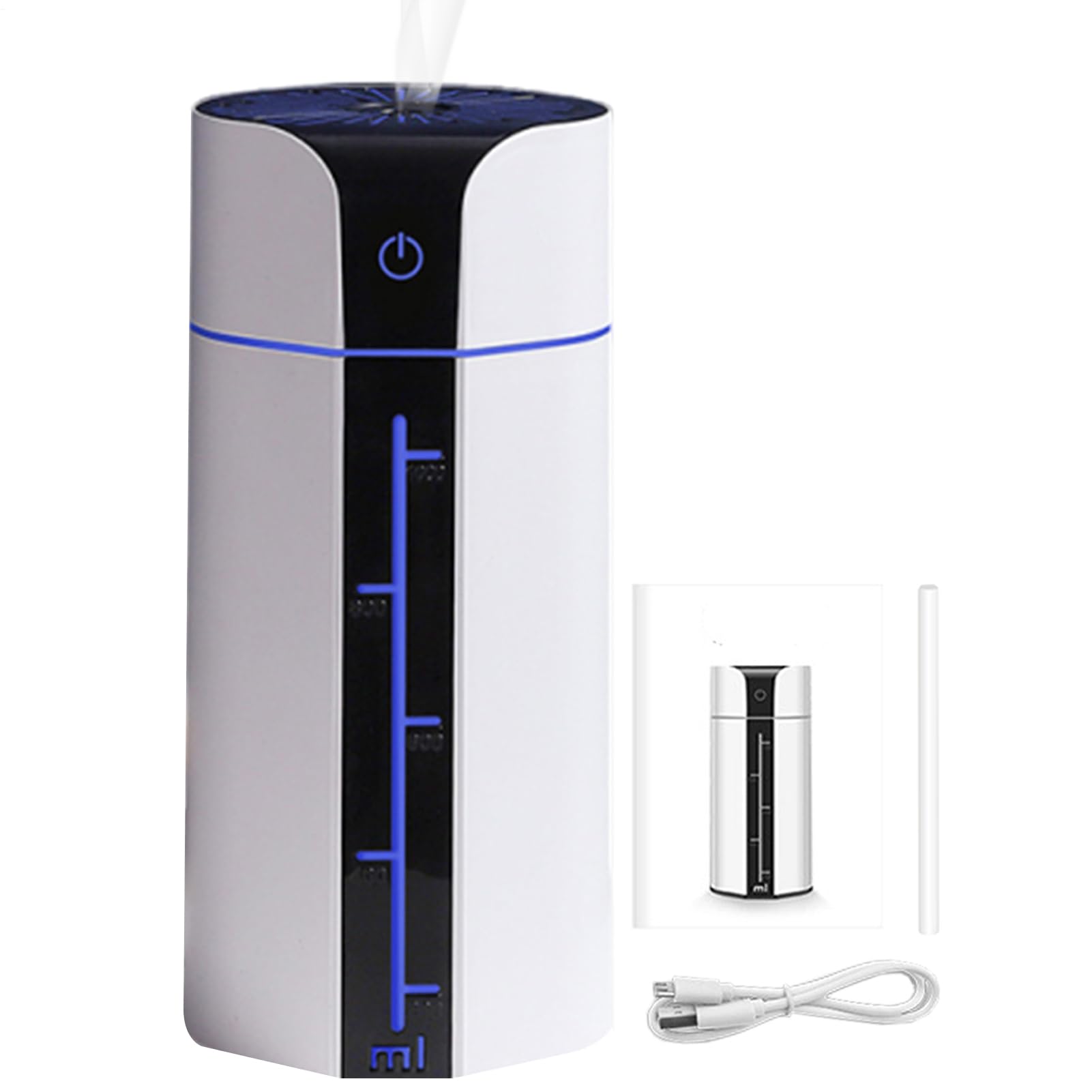 Humidificateurs pour chambre contre l'air sec avec lampe LED