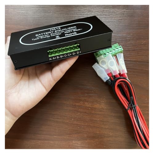Ecualizador automático de baterías HA12 para baterías de 6 V, 9 V y 12 V para RV, energía solar y aplicaciones marinas miniatura 6