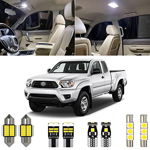 Kit de Lámparas LED Interior 7 Piezas Blanco 6000K Toyota Tacoma miniatura 1