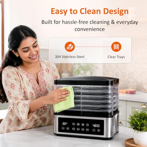 Image of FATHOM Elite Food Dehydrator, 350W, 5 Trays