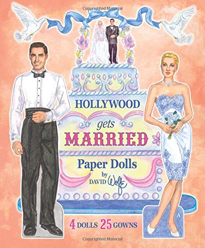 Hollywood Gets Married Paper Dolls