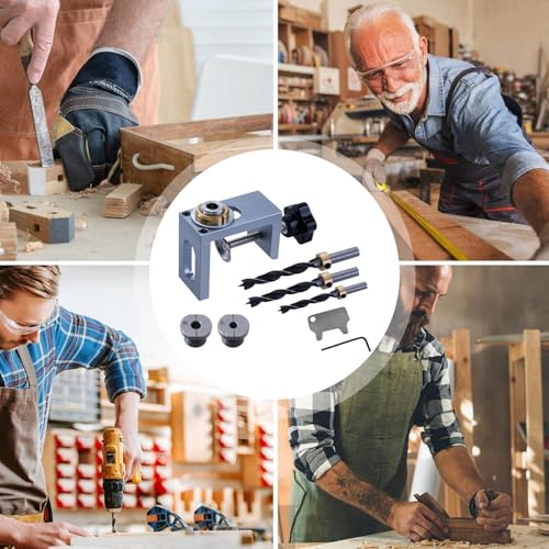 Outil d'installation de porte d'armoire réglable pour menuiserie