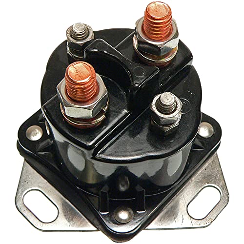 DB Electrical SMR6004 New 12 Volt Marine Solenoid/Relay Compatible with/Replacement for OMC 15-288 SAZ4201J 172869 581528 18-5814