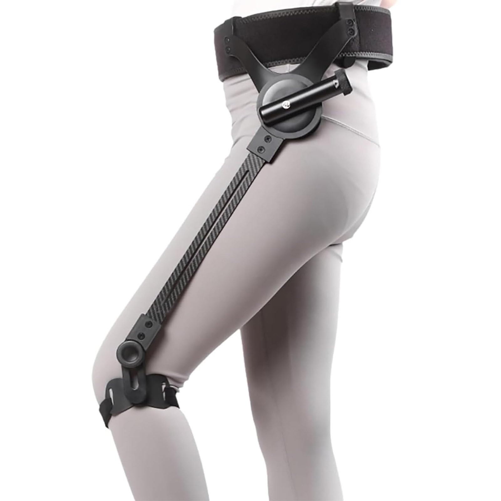 Exoesqueleto Power - Ayuda para caminar biónica ergonómica, ayuda de movilidad ajustable de 3 niveles para personas mayores, reduce el esfuerzo en un 50 %, ideal para un mejor apoyo al caminar
