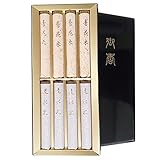 （御供 のし付き 包装品）淡路梅薫堂の高級線香 お供え物 ギフト用 沈香花水木 白檀香花木 塗箱 お線香贈答用 御線香 詰め合わせ 法事 法要 49日 四十九日 一周忌 三回忌 良い香り いい香り #872