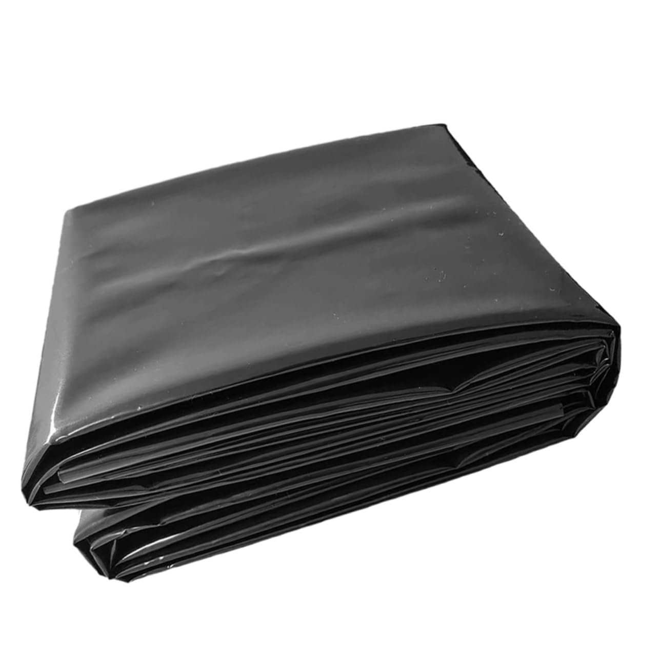 Membrane bassin anti-fuite en HDPE noir bâche étanche pour poissons