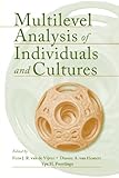 Multilevel Analysis of Individuals and Cultures