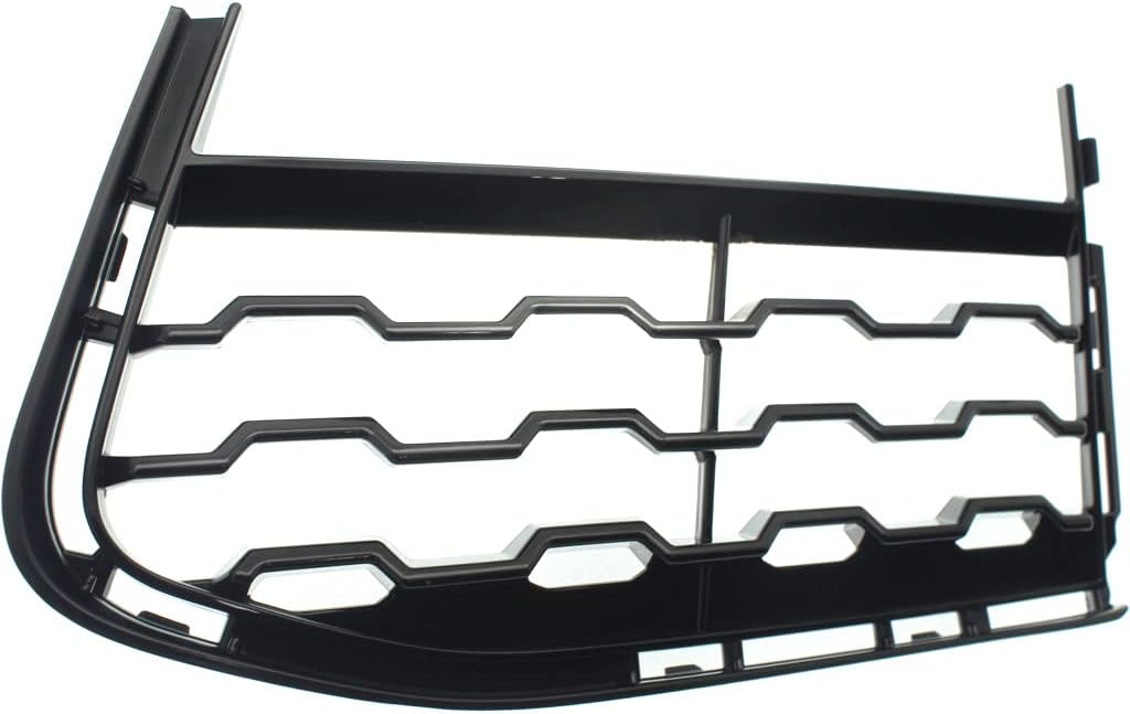 For BMW 740e 2017 Bumper Cover Grille Driver and Passenger Side | Pair | Front | Bright Black | PMMA Plastic | w/M-Package | BM1038183, BM1039183 | 191275302750, 51118061125, 51118092160