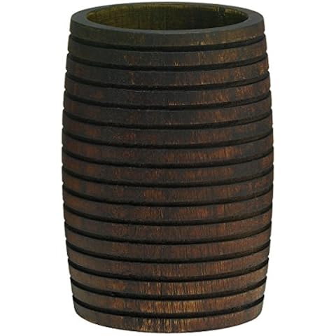 Sealskin Brown Bathroom Tumbler, 7.3 cm Cover