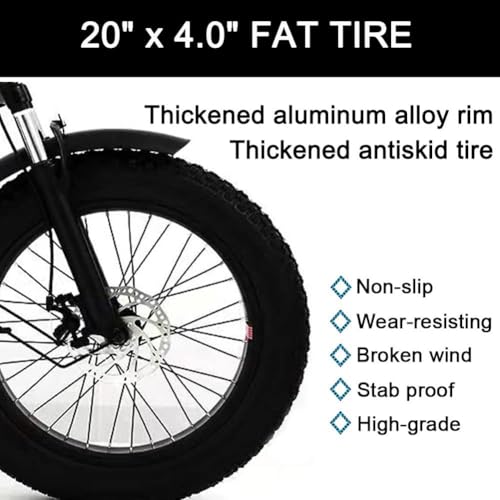 Triciclo 20'' con 7 velocidades para adultos miniatura 4