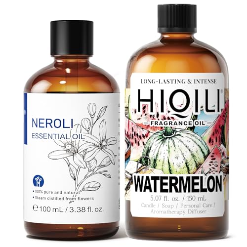 Aceite Esencial de Neroli 100ML y Aceite Aromático de Sandía 150ML