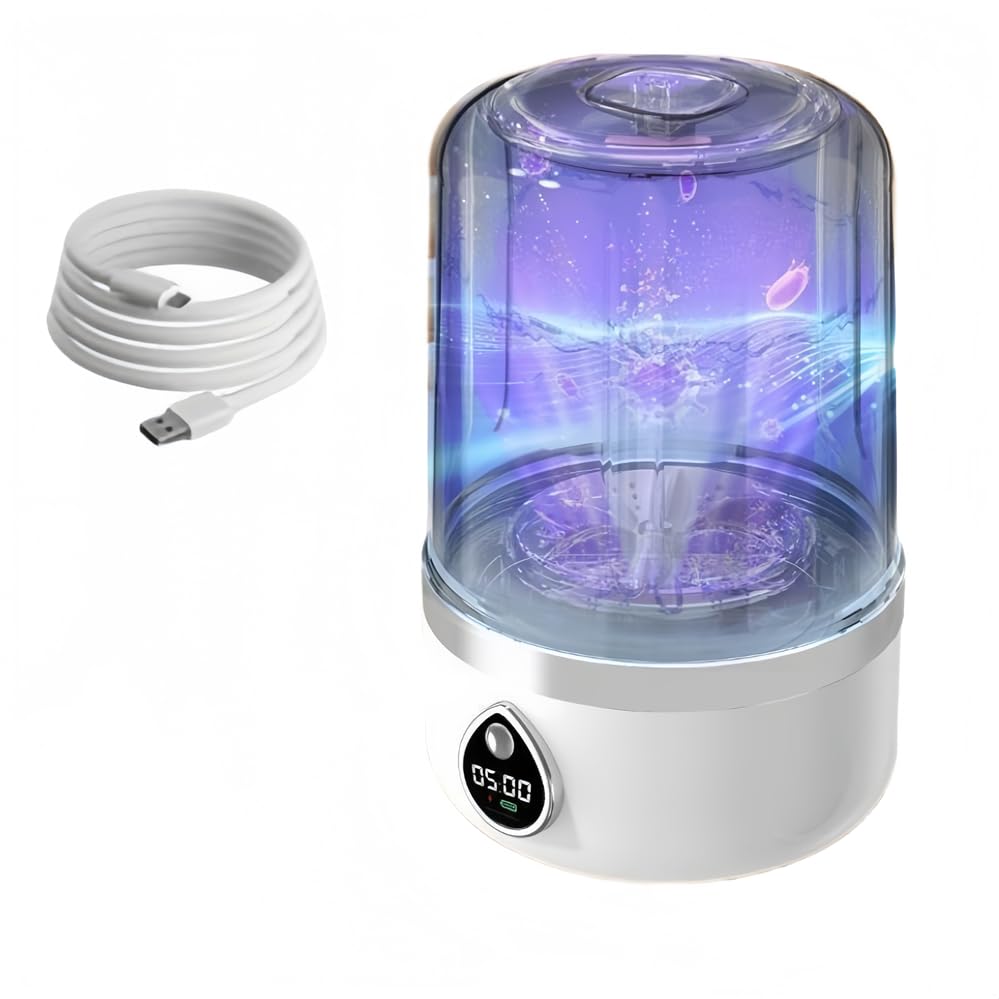 El Mejor Listado de Lavadora Air Bubble 4d disponible en línea para comprar. 42 Mini lavadora, lavadora de ropa interior, capacidad de 1,5 litros, ciclo de lavado a 360°, visualización LED de lavado rápido de 5 a 15 minutos, diseño impermeable, taza de...