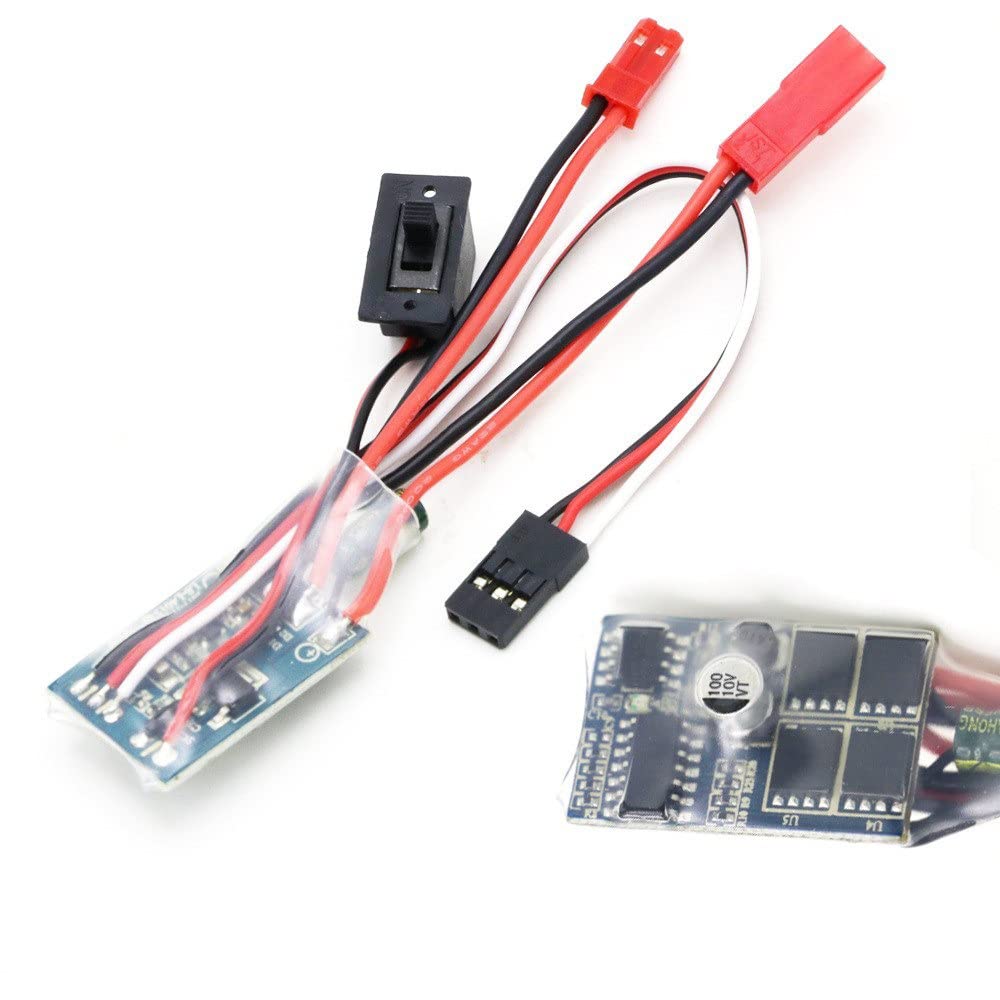 WANGCL 30A Brushed ESC Brushed Motor Electric Speed Controller BEC Output 5V/1A for RC Car Monster Truck Crawler Truck Drone