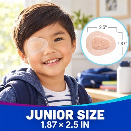 Nexcare Opticlude Orthoptic Eye Patch, Junior Size, 3 Pack, 60 Count — 사진 4